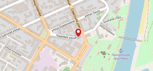 Над Сожем на карте