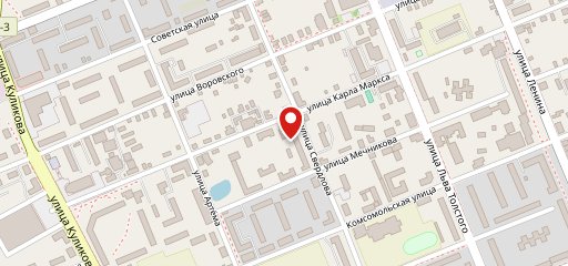 Надоговая на карте