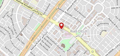 MISSLALA brasserie - Rabat Hay Riad на карте