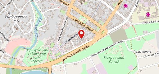 Нагорный Посад на карте
