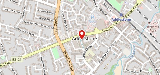 Nando's Addlestone на карте
