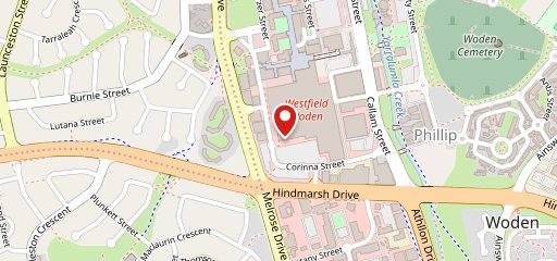 Nando's Woden на карте