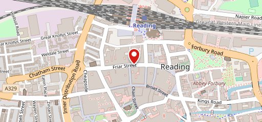Nando's Reading - Friar Street на карте