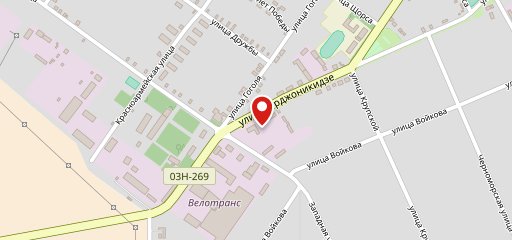 Напитки на карте