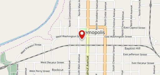 Napoleon's Demopolis AL на карте