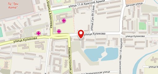 Наримановский на карте