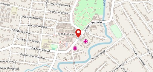 Народная Кулинария на карте