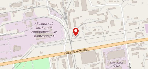 Народная пельменная на карте