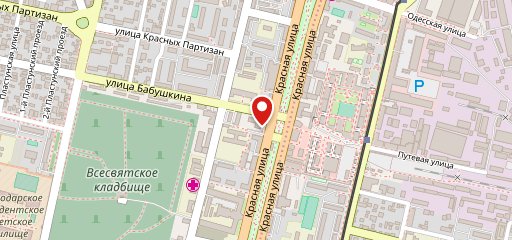 Народная столовая на карте