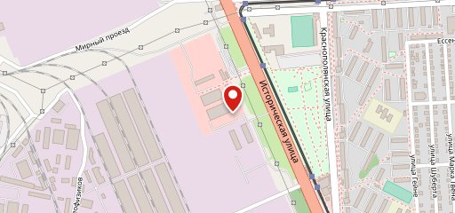 Народная столовая на карте