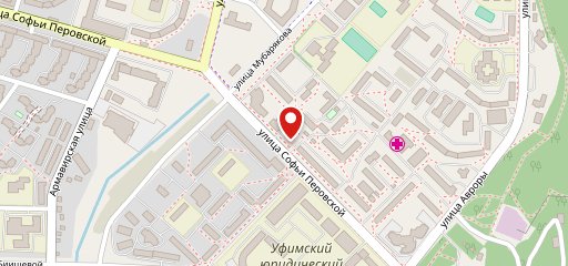 Народная на карте