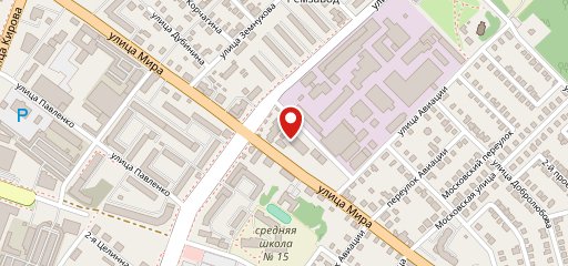 Народная столовая на карте