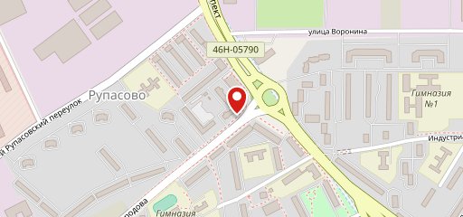 Народный бар на карте