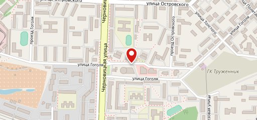 Народный на карте
