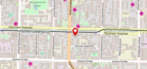 Нарым на карте