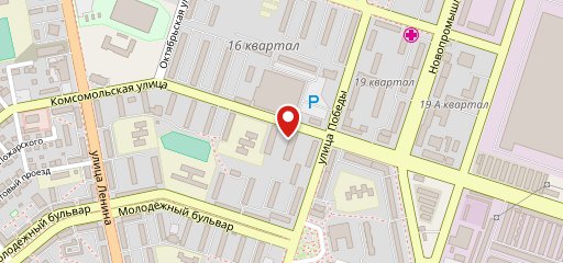 Наш двор, кафе на карте