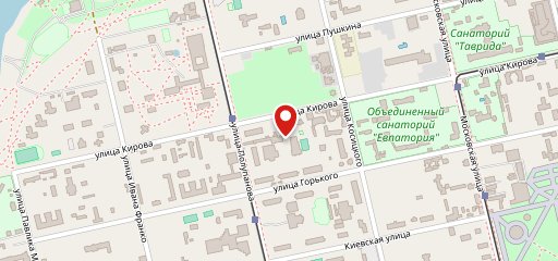 Наш санаторий на карте