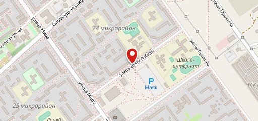 Наш на карте