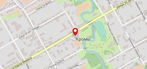 Нпицца на карте
