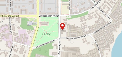 Омут на карте