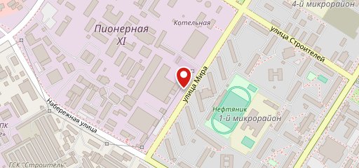 Националь на карте