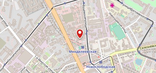 Настоишная на карте
