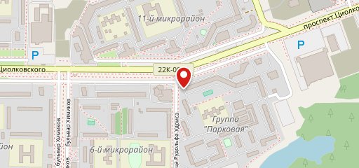 Пекарня на карте