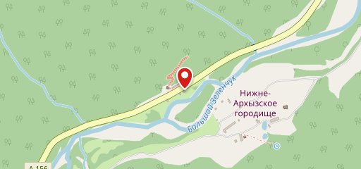 Насыб на карте