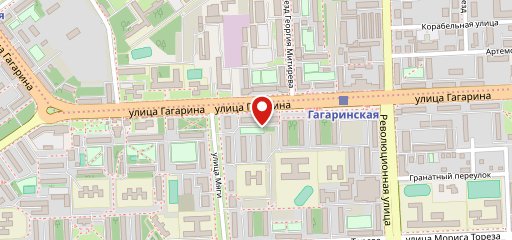 Название «Набран» на карте