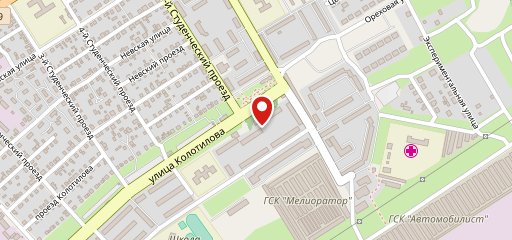 Неаполь на карте
