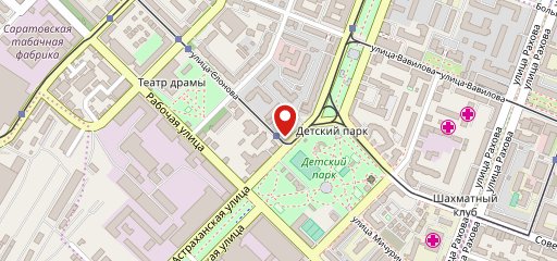 Клуб "Небеса" на карте