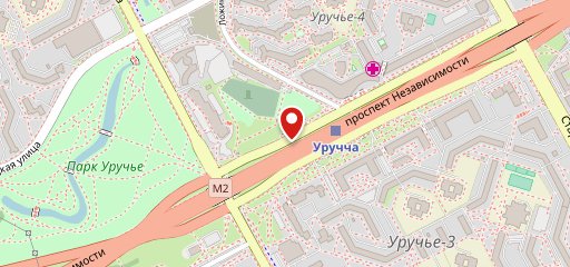 Недень на карте