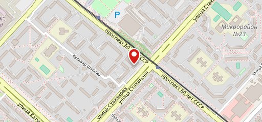 Нега на карте