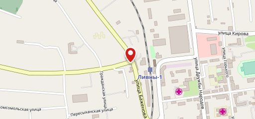 Неместные на карте