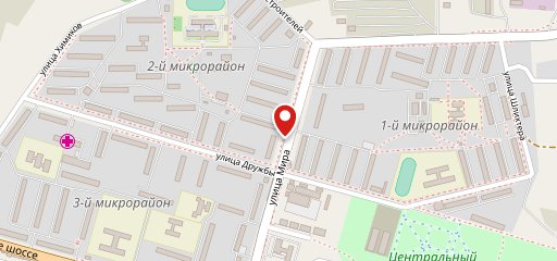 Неместные на карте