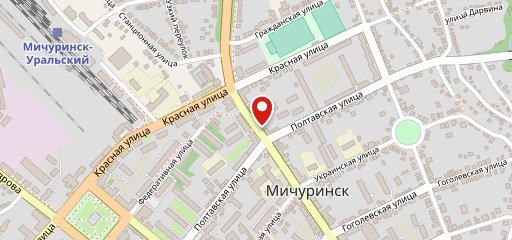 Неместные на карте