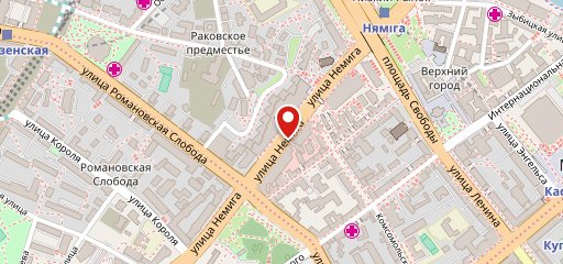 Немига Небо на карте