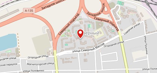 Неон на карте