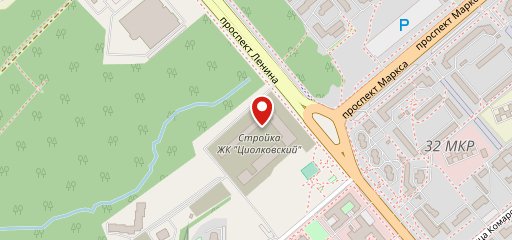 Неони на карте