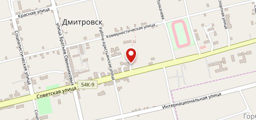 Нерусса на карте