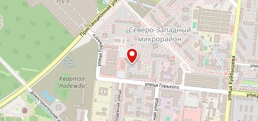 Нескучный Сад на карте