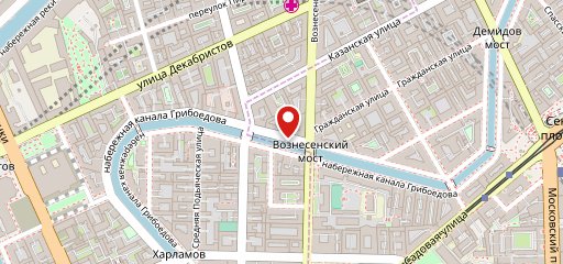 Невские берега на карте