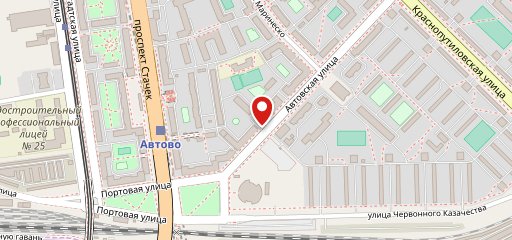 Невские берега на карте