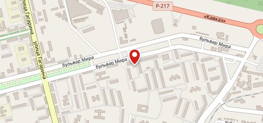Городской на карте