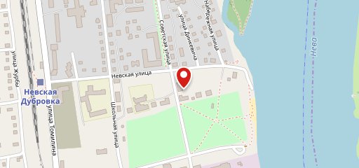 Невские Берега на карте