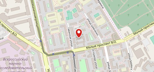Невские берега на карте