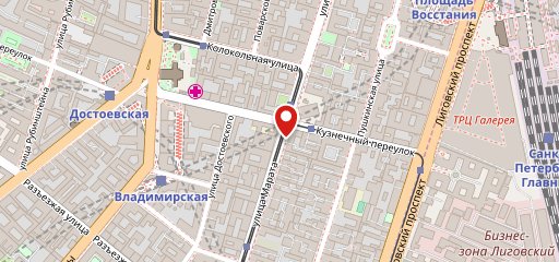 Невские Берега на карте