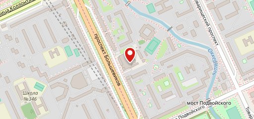 Невские берега на карте