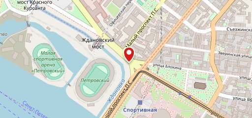 Невские Берега на карте