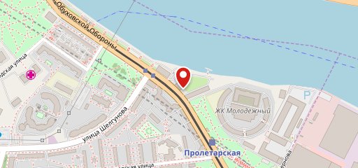 Невский причал на карте